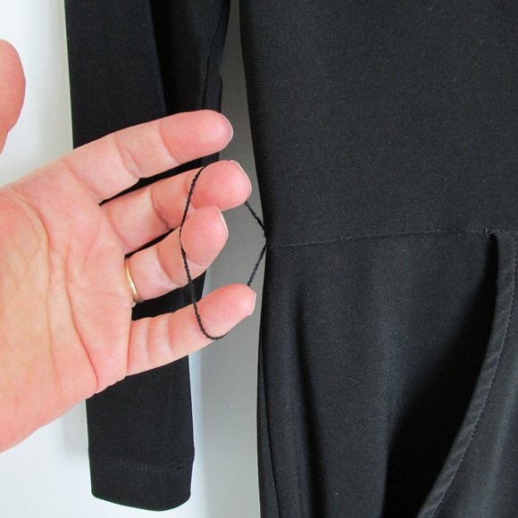 Jones New York Petite LBD Soft Jersey Pockets - Picture 4 of 10